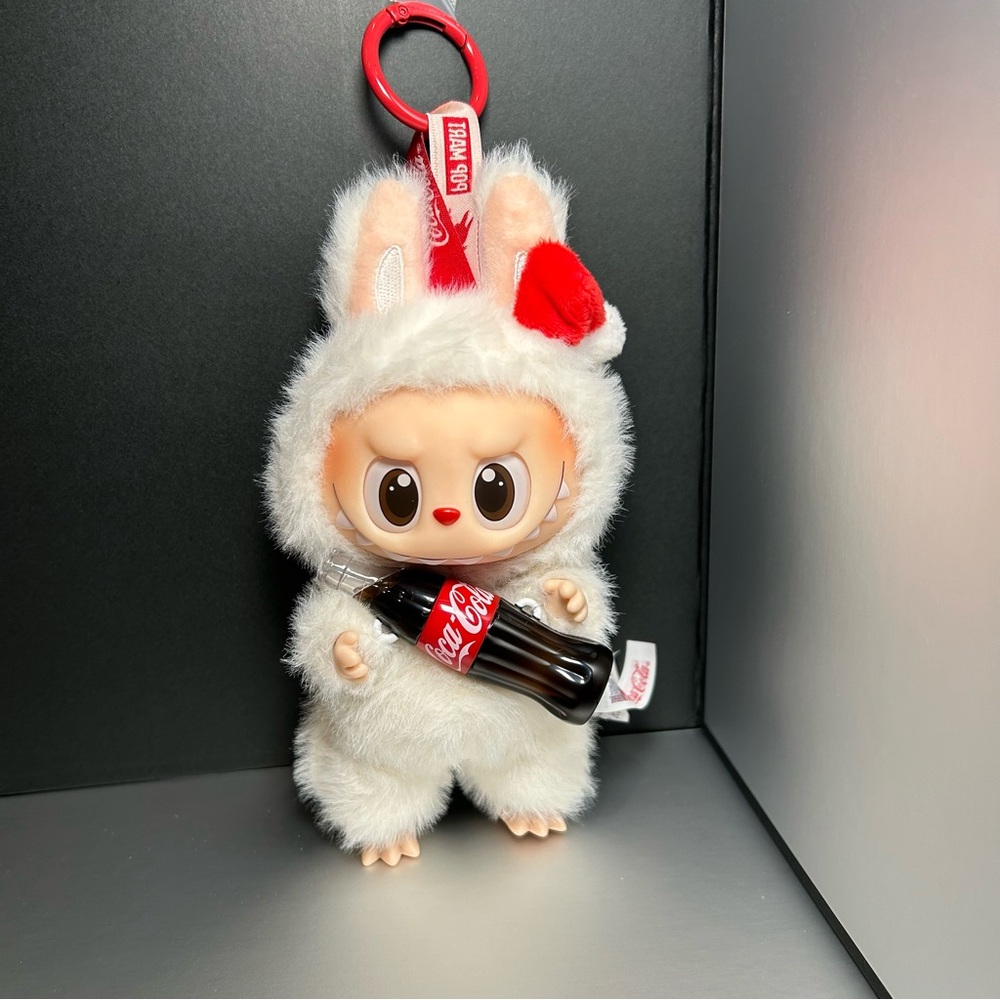 Pop Mart Labubu Coca Cola Vinyl Face